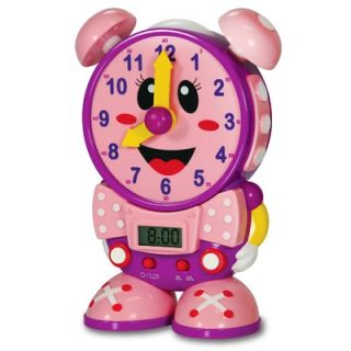 The Learning Journey Telly the Teaching Time Clock   Pink Design
