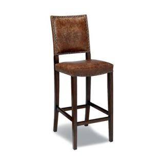 Sofas to Go Green Valley Leather Barstool   AL CLAY S24 ANT BRO / AL