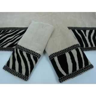 Sherry Kline Zuma 3 Piece Decorative Towel Set   SK005026