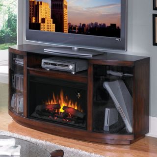 Hampton 55 TV Stand with Electric Fireplace