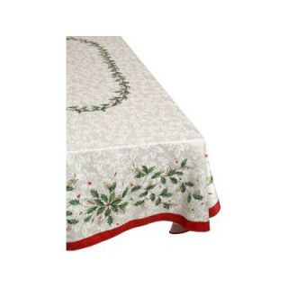 Lenox 52 Holiday Table Cloth   7353 Lenox Holiday 070/OBL IVY