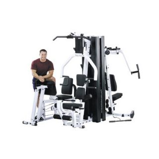 Body Solid Light Commercial 2 Stack Gym   EXM 3000LPS