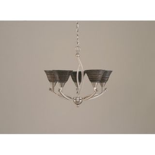 Toltec Lighting Bow 55 Light Up Chandelier with