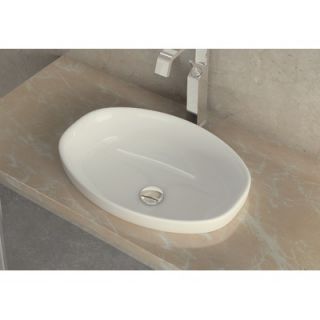 WS Bath Collections Ceramica 21.2 x 14.8 Self Rimming Bathroom Sink