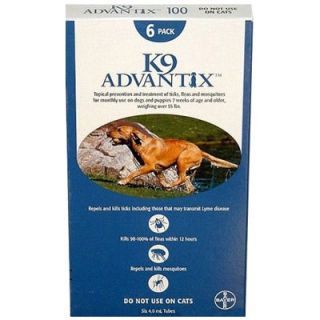 K9 Advantix K9 Advantix Flea & Tick Medication for Dogs   ADVX BLUE