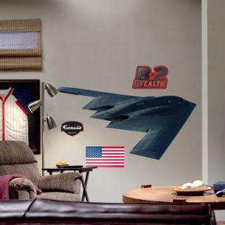 Fathead B 2 Stealth Bomber Wall Graphic   72 72009