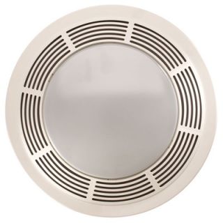 Broan Nutone Round Bathroom Exhaust Fan with Light