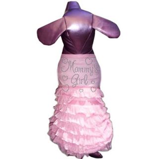Pet Tease Mommys Girl Dog Frill Dress in Pink