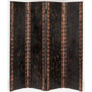 Screen Gems Remington Decorative Folding Double Sided Room Divider