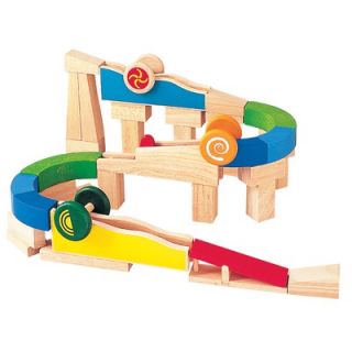 Plan Toys Preschool Build N Spin Set