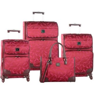 Diane Von Furstenberg Signature 4 Piece Spinner Luggage Set
