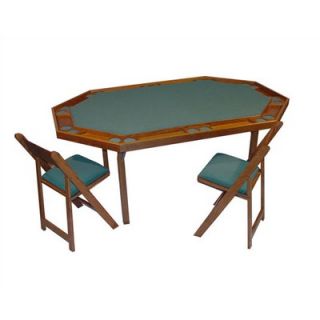 Kestell Furniture 72 Deluxe Oak Folding Game Table   O 872   X