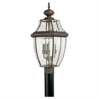 Sea Gull Lighting Lancaster Post Lantern in Antique Bronze   8239 71