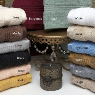 Simple Luxury Superior Egyptian Cotton 600gsm 8 Piece Towel Set   8