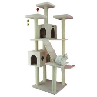 Armarkat 77 Classic Cat Tree in Ivory