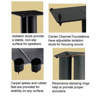 Sanus Steel Foundations 22 Center Channel Speaker Stand