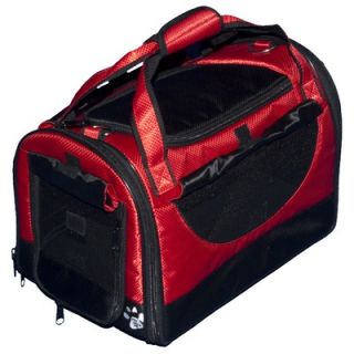 Pet Gear World Traveler Tote Bag Pet Carrier in Ruby Red