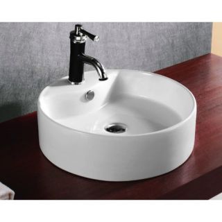 31.5 x 19.7 Losagna ARK 80 Bathroom Sink in White   Losgana ARK 80