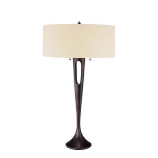 George Kovacs Two Light Table Lamp in Bronze   P516 1 615