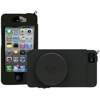iLuv Leather Camera iPhone 5 Case   ICA7J344BLK / ICA7J344TAN