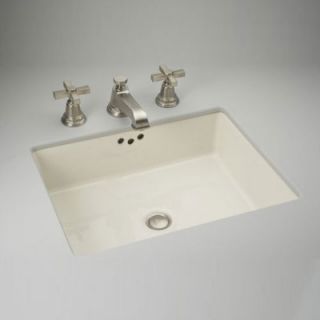 Kohler Kathryn 6.25 Undermount Bathroom Sink in Biscuit   K 2330 96