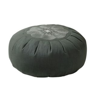 Tao Shoreline Pouf Pillow in Charcoal   TAO30 101