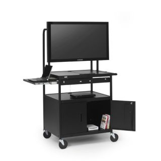 Cab Cart with Laptop Shelf for 26 to 42 Flat Panels