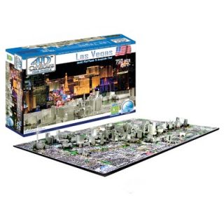 4D CityScape Las Vegas Time Puzzle   CTY 4D107