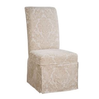 Powell Classic Seating Center Match Fleur de lis Tone on Tone Tapestry