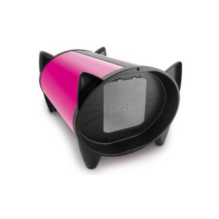 Outdoor Cat House in Hot Pink