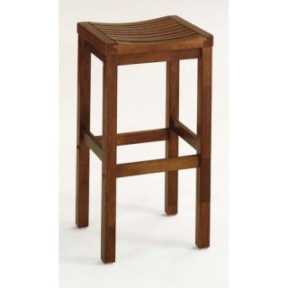 29 Contour Stool with Oak Finish