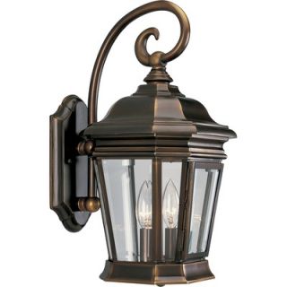  Crawford Outdoor Wall Lantern in Oil Rubbed Bronze   P5671 108