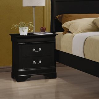 Wildon Home ® Carbon 2 Drawer Nightstand