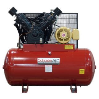 Schrader Professional Series Two Stage 25HP 120 Gallon