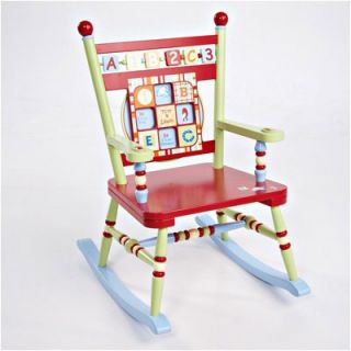 Levels of Discovery Alphabet Soup Kids Rocking Chair   LOD70000