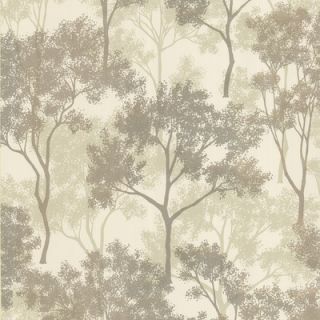 Brewster Home Fashions Joseph Abboud Designed Trees Wallpaper in Tonal