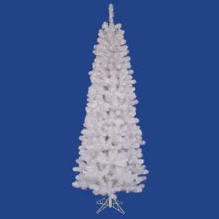 White Salem Pencil Pine 5.5 Artificial Christmas Tree with Clear L