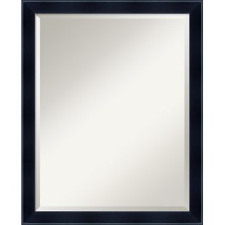 Amanti Art Madison Large Mirror in Satin Black   DSW01012