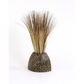 Distinctive Designs Silk Bear Grass in Textured Vase
