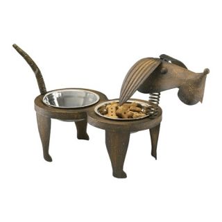 Wrought Iron Dog Bowls, Feeders & Accessories