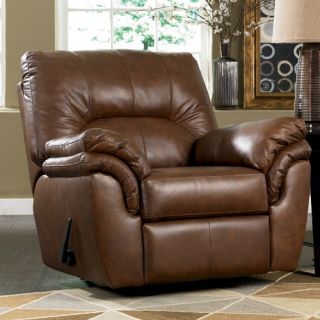 Signature Design by Ashley Rudy Microfiber Wall Recliner with Wide