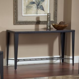 Bernards Faux Marble Console Table