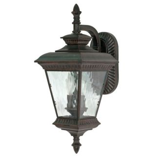 Charter Arm Down Wall Lantern in Old Penny Bronze