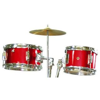 Schoenhut 5 Piece Junior Drum Set in Red