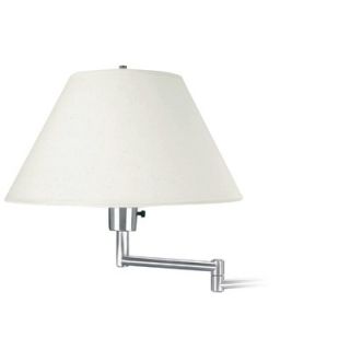 Lite Source Swing Arm Wall Lamp in Polished Steel   LS 1171PS