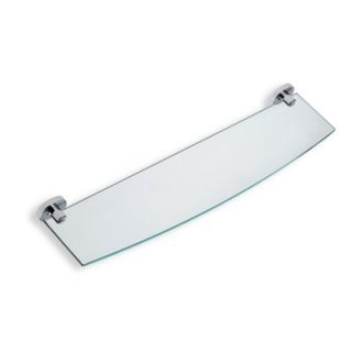 Stilhaus by Nameeks Diana Wall Mounted Glass Shelf with Holder