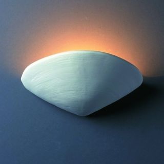 Justice Design Group Ambiance Clam Shell Wall Sconce   CER 3710