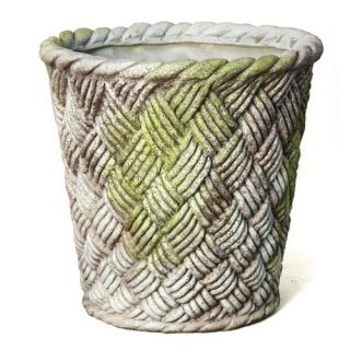 Small Nied Weave Basket Round Planter