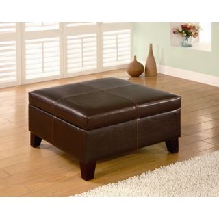 Wildon Home ® Helix Ottoman in Brown