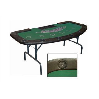 Trademark Global Full Size Folding Blackjack Table  